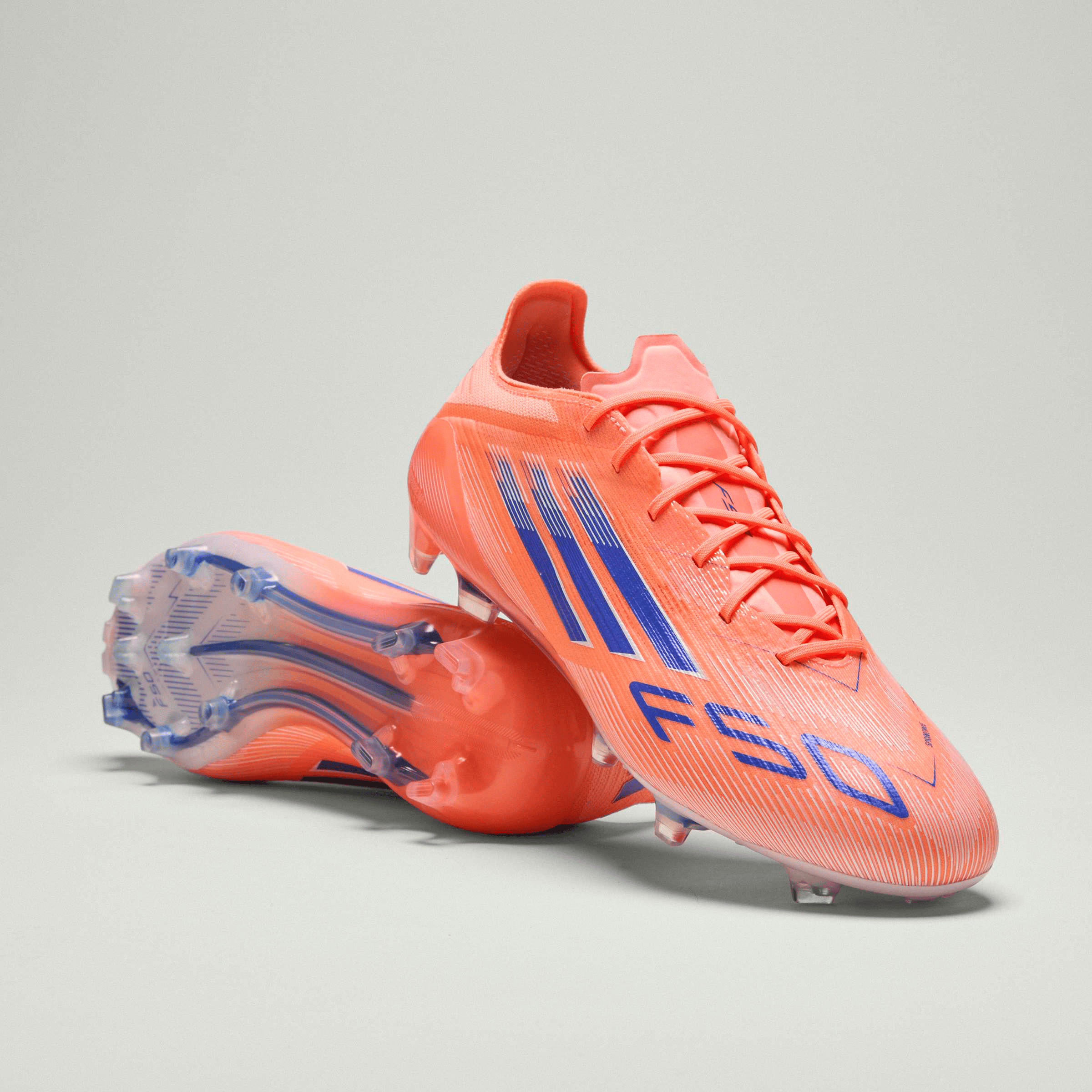 Adidas Unisex F50 Elite (FG) Football Boots Beam Orange/Lucid Blue